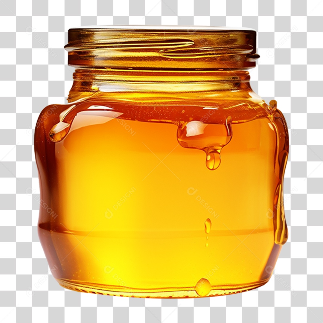Pote de Mel PNG Transparente