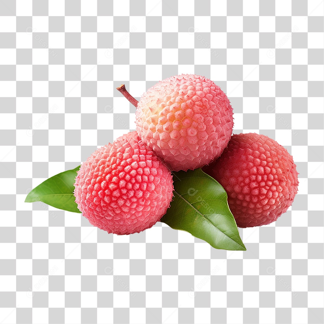 Frutas Lichia PNG Transparente