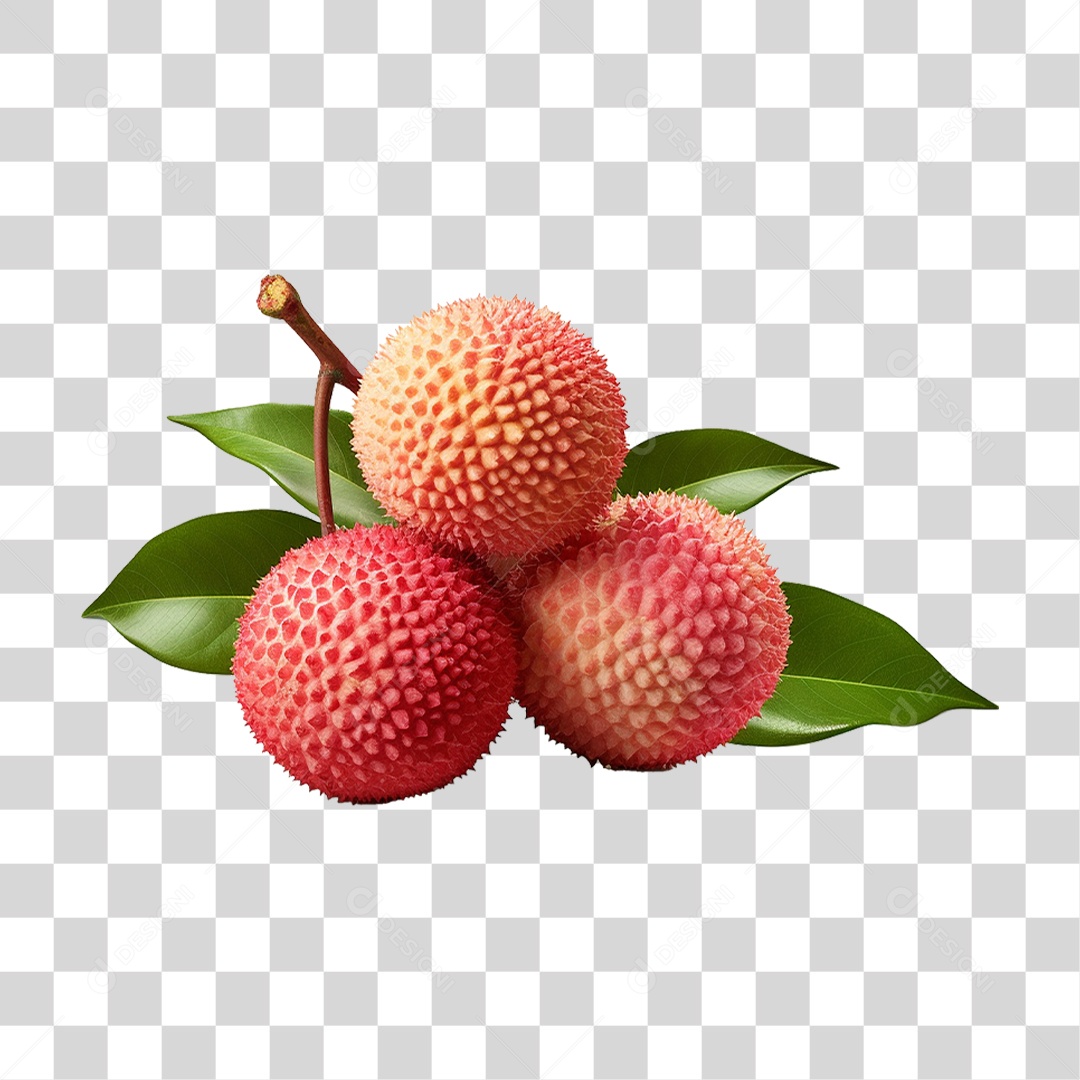 Frutas Lichia PNG Transparente
