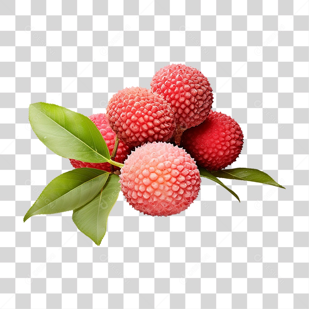 Frutas Lichia PNG Transparente