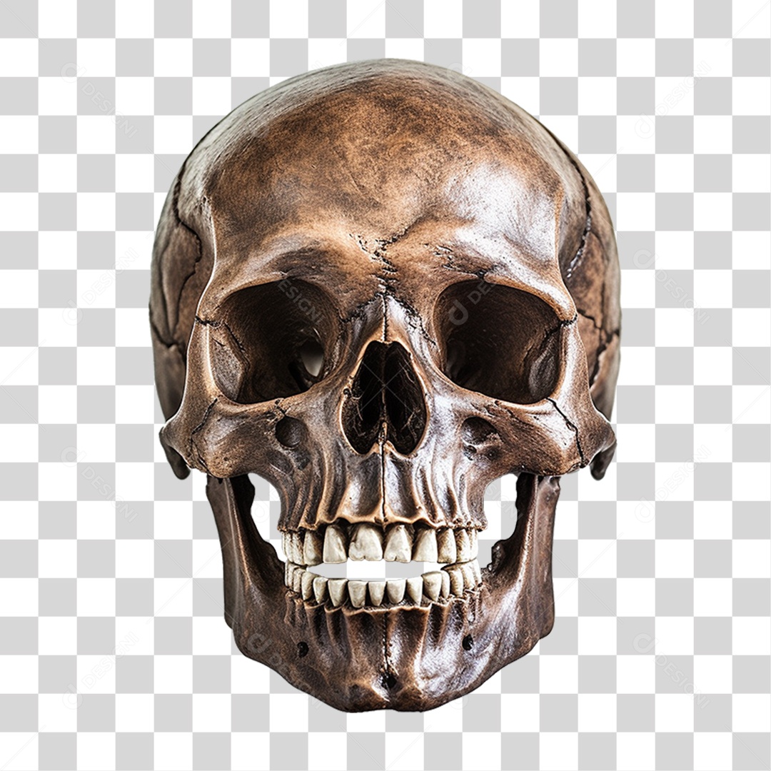 Human Skull Transparent PNG