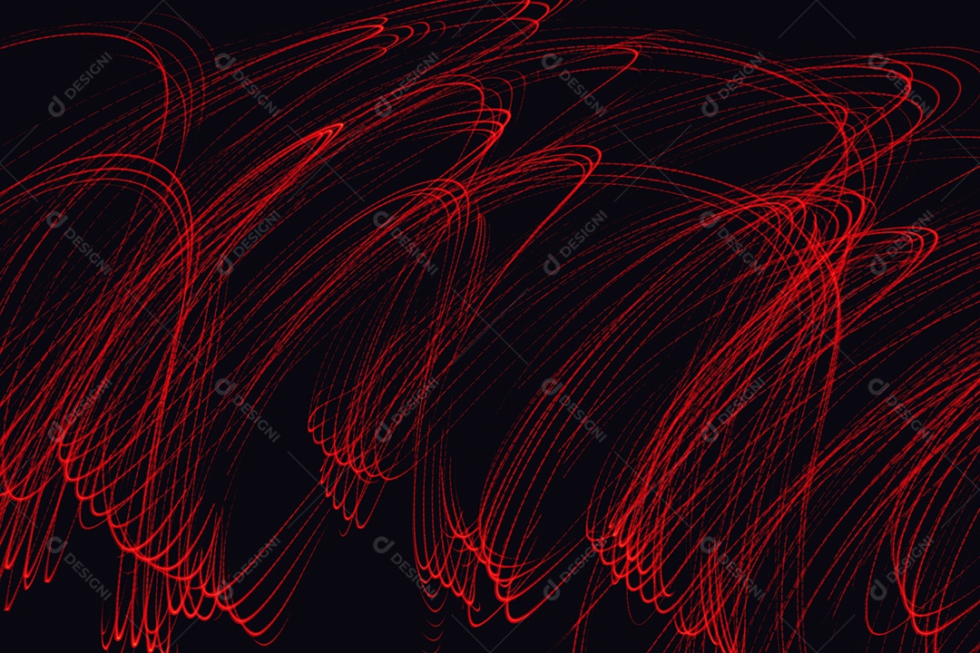 Fundo preto com linhas vermelhas