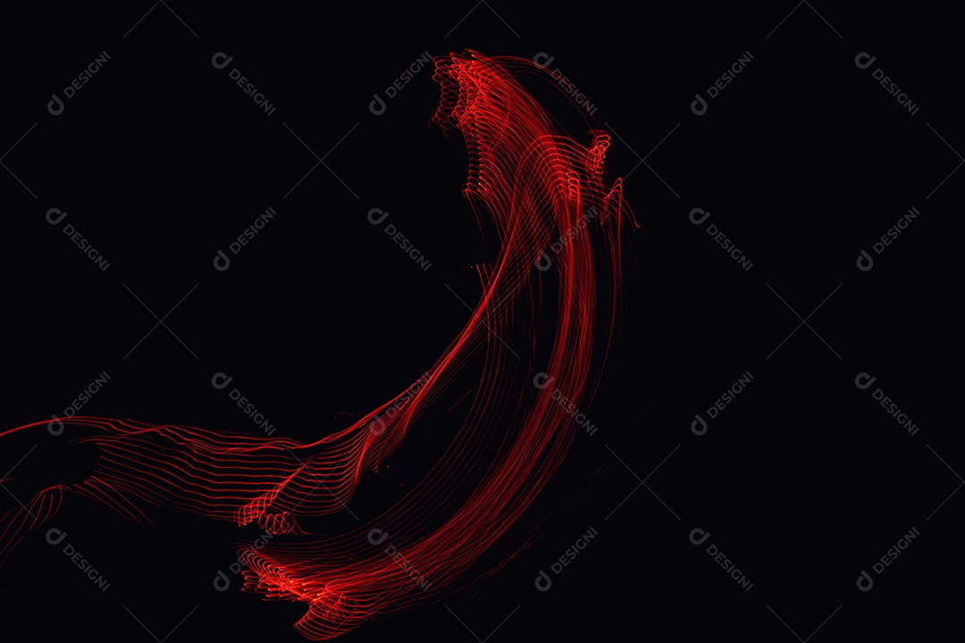 Textura de linhas vermelhas sobre fundo vermelho