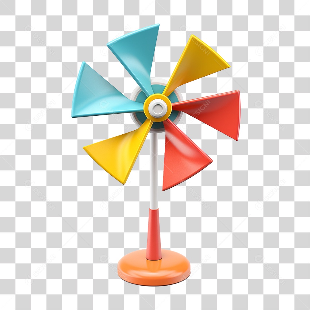 Cata-ventos Colorido Brinquedo PNG Transparente