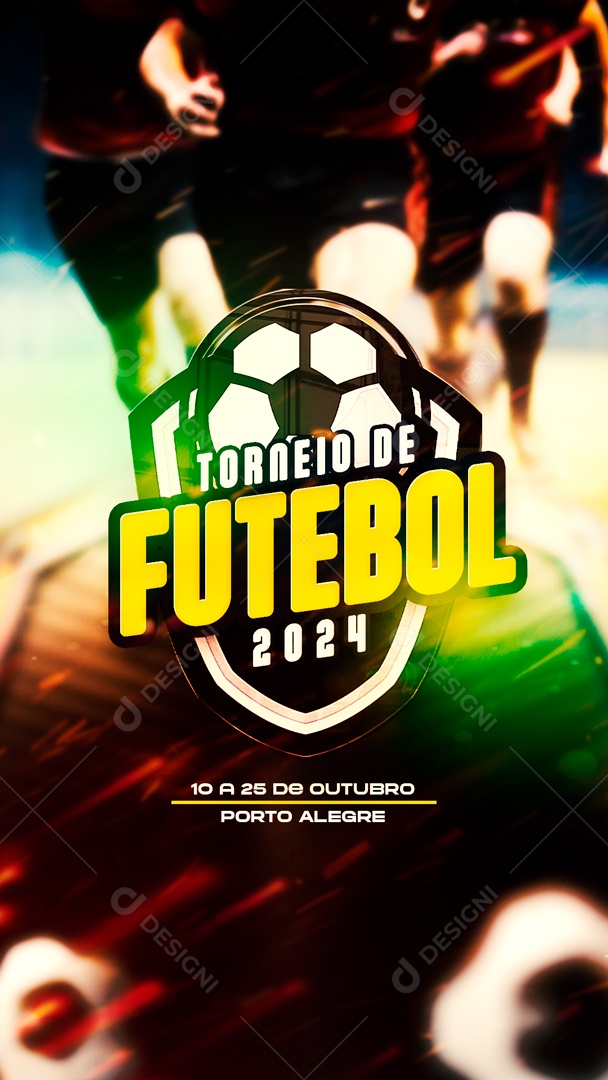 Story Brasão Torneio De Futebol 2024 Para Composição PSD