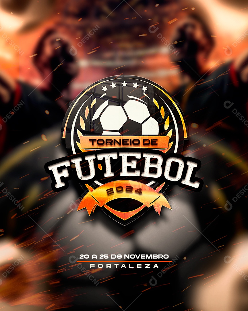 Feed Brasão Torneio De Futebol 2024 Para Composição PSD