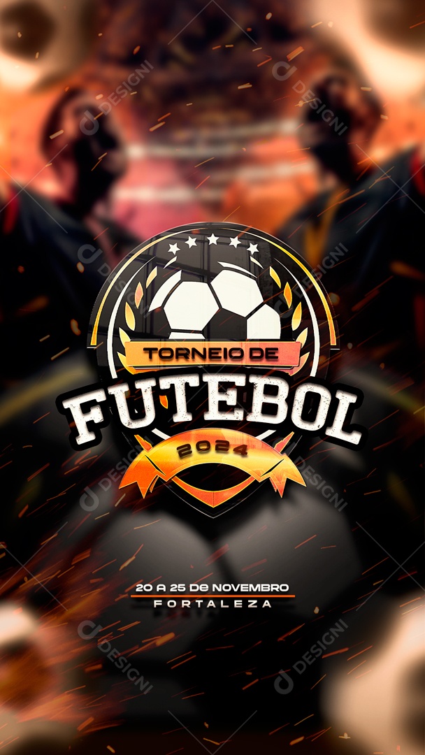 Story Brasão Torneio De Futebol 2024 Para Composição PSD