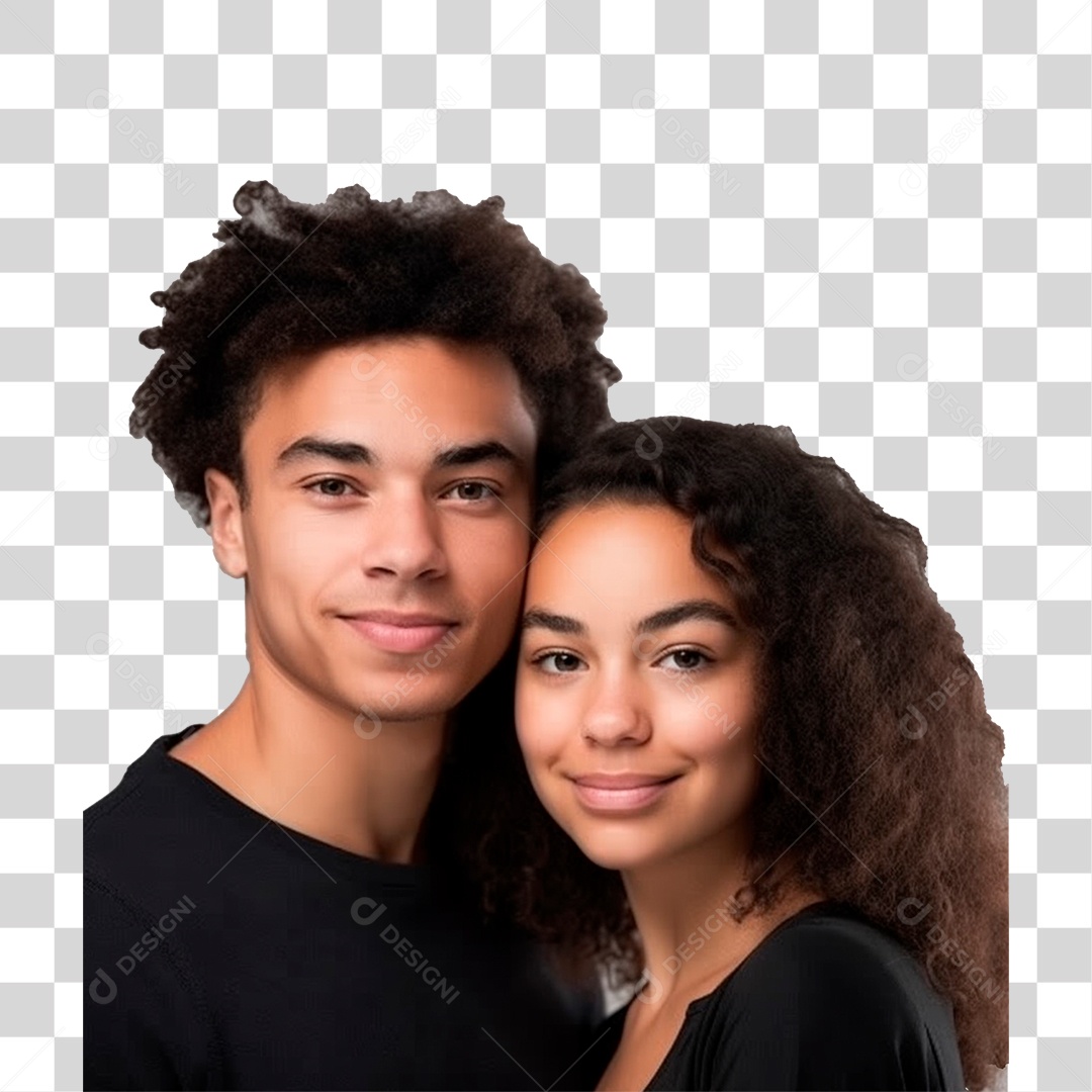Casal de Namorados PNG Transparente