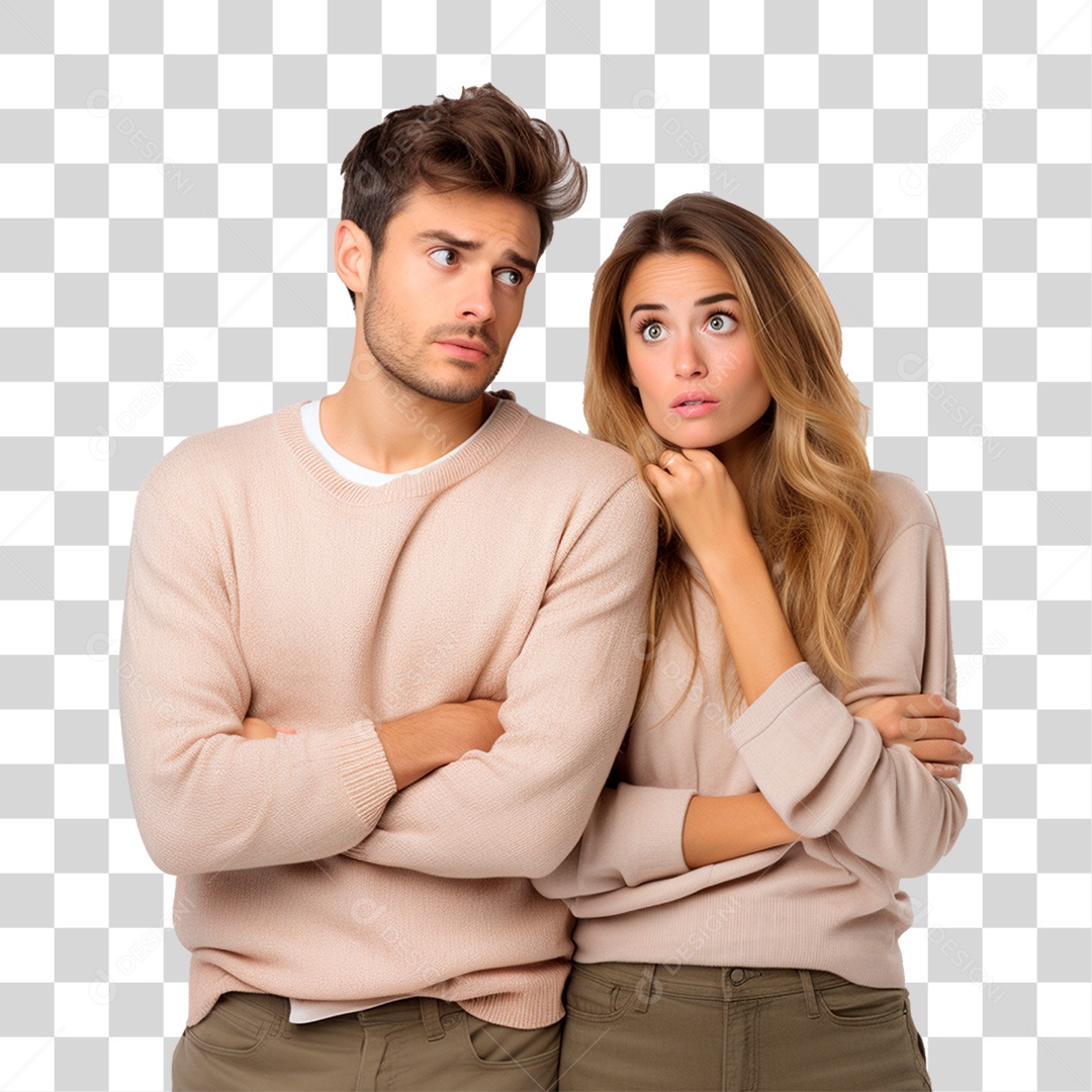 Casal de Namorados PNG Transparente