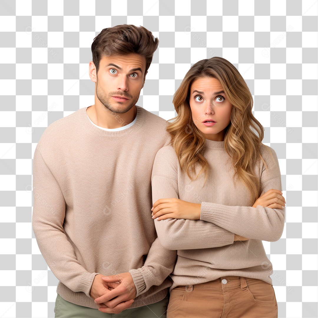 Casal de Namorados PNG Transparente