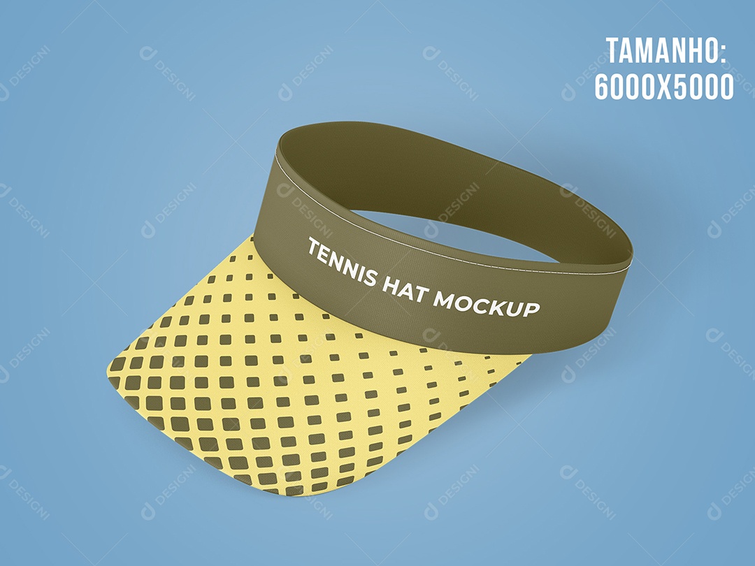 Mockup Tennis Hat Boné PSD Editável