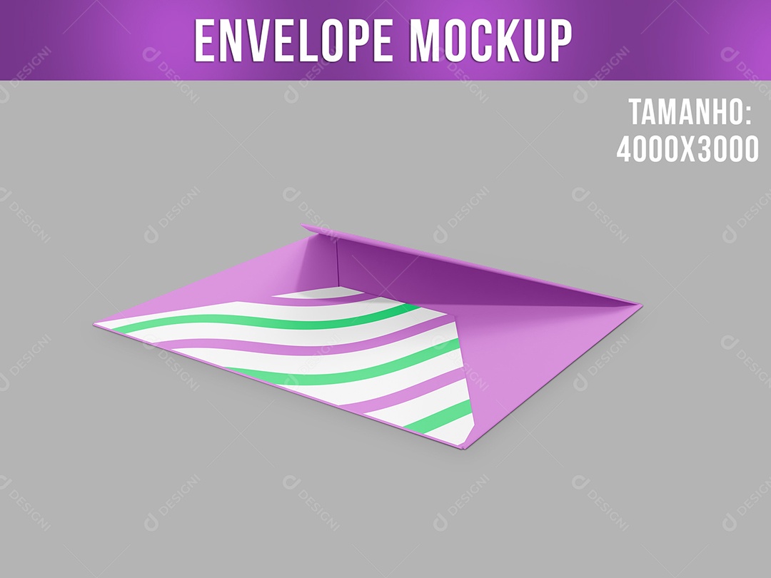 Mockup Envelope PSD Editável