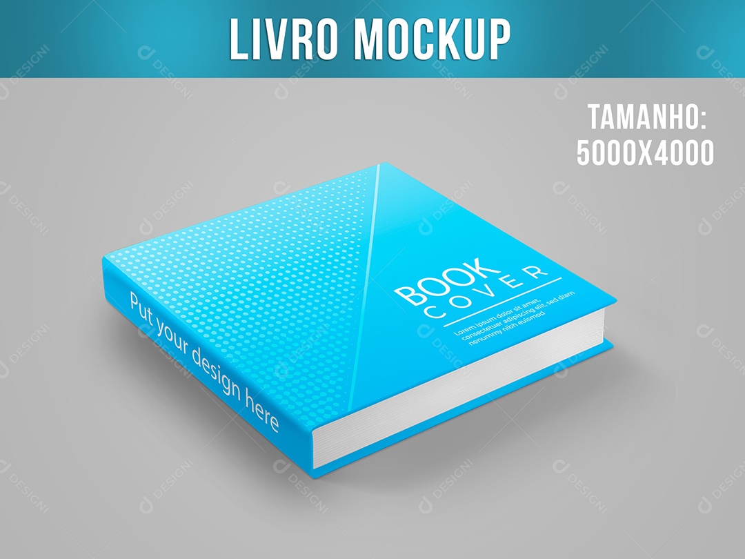 Mockup Livro Book PSD Editável