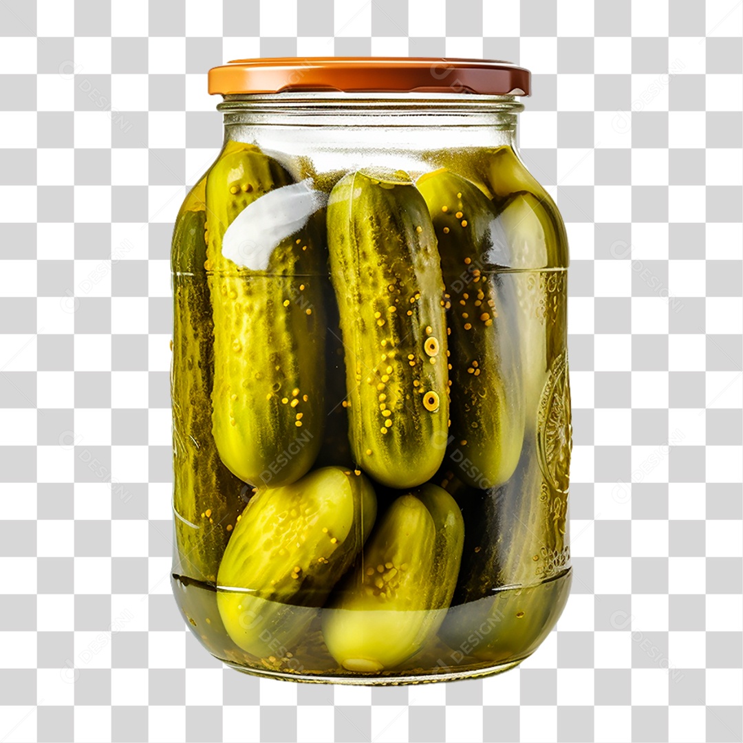 Pepino em Conserva PNG Transparente