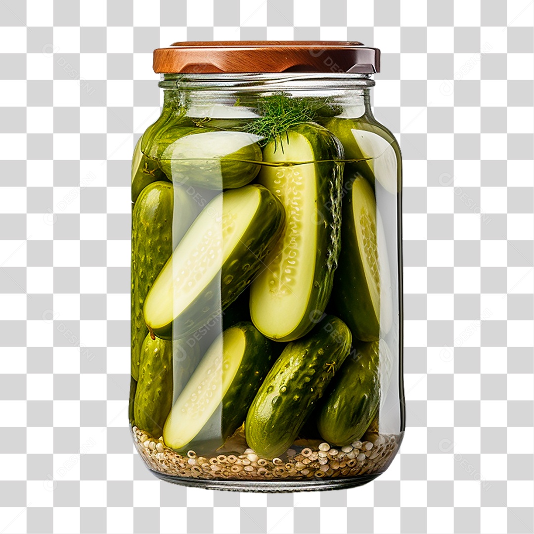 Pepinos em Conserva PNG Transparente