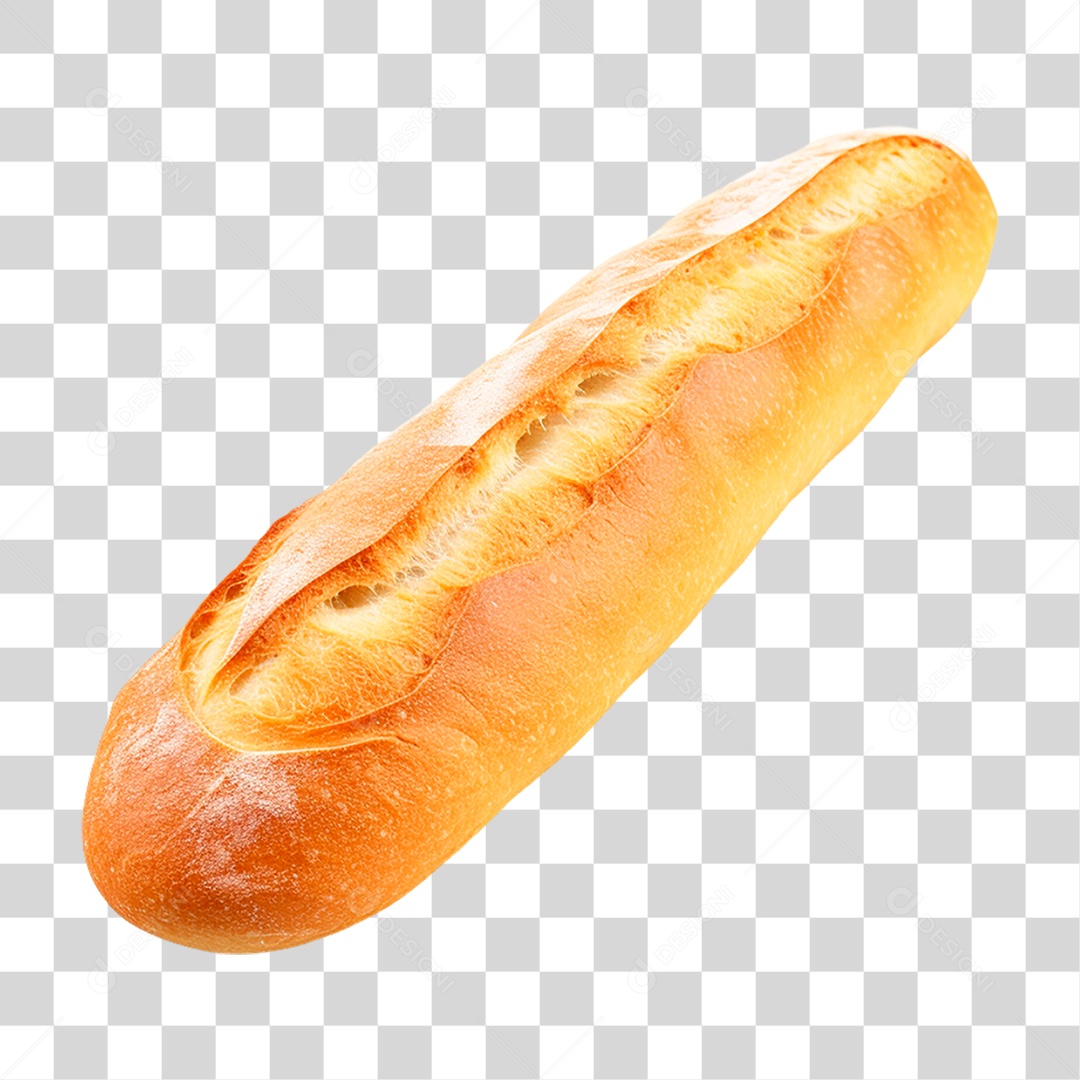 Pão Francês Brasileiro PNG Transparente