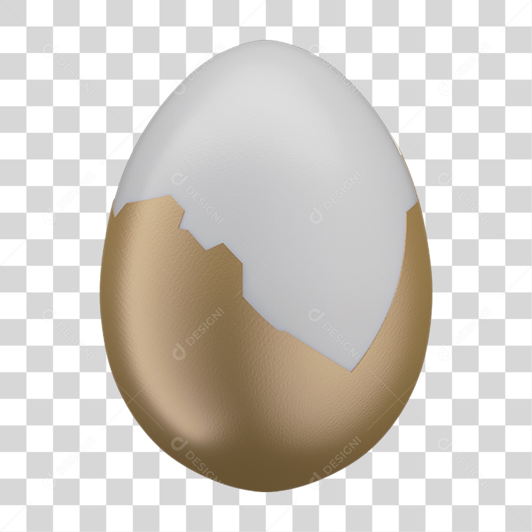 Ovo Cozido PNG Transparente