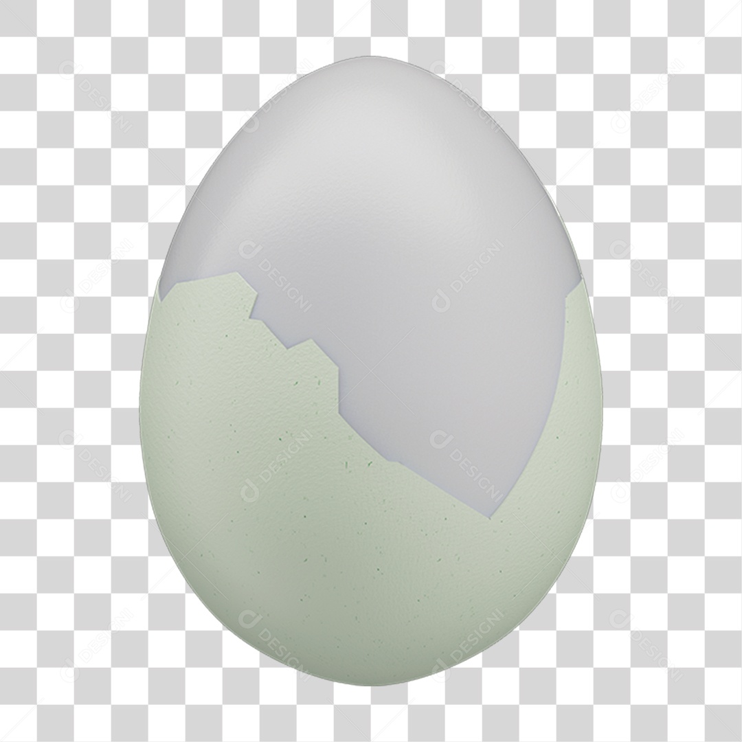 Ovo Cozido PNG Transparente