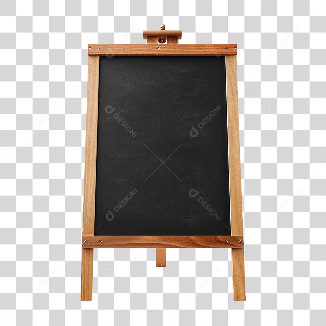 Quadro Negro Escola PNG Transparente