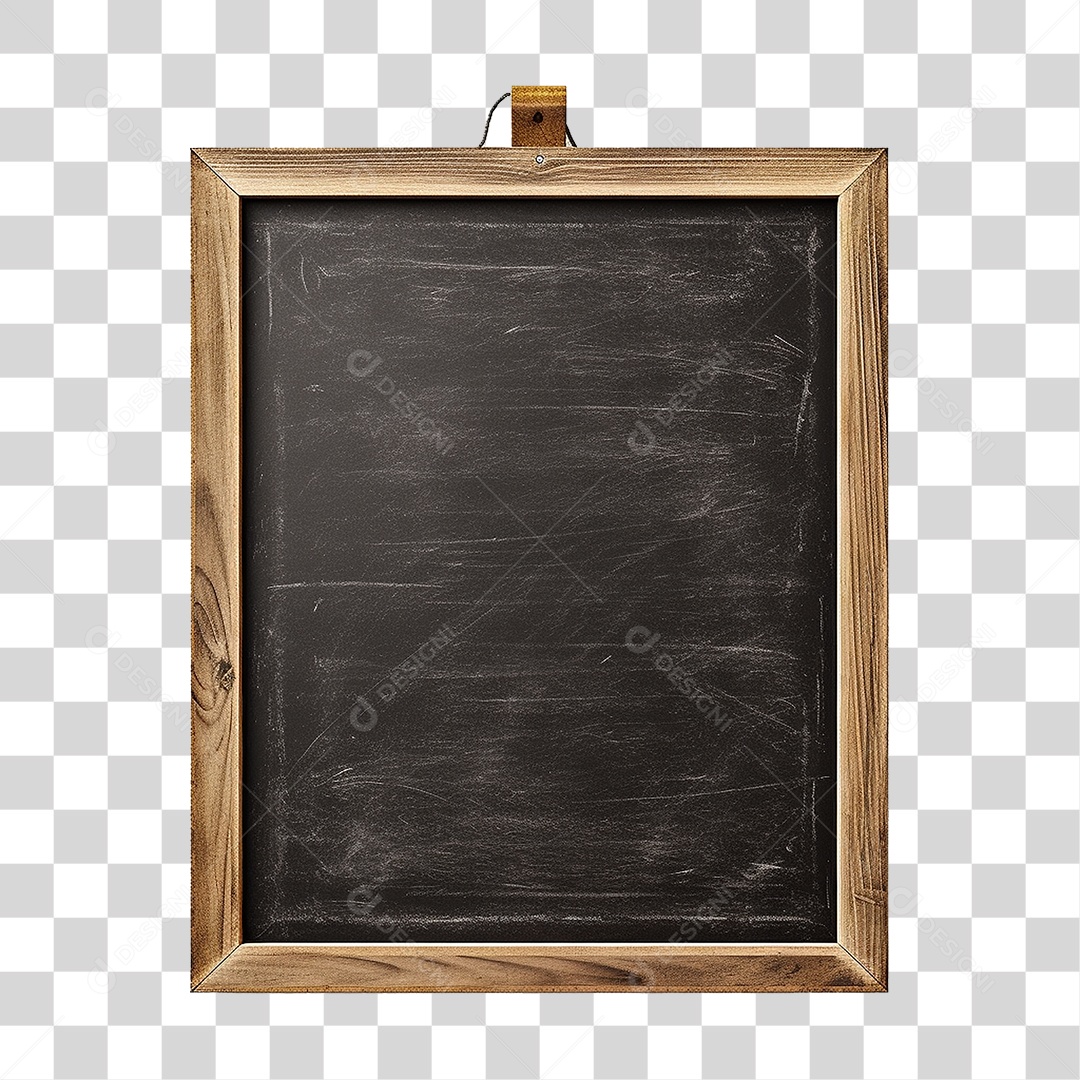 Quadro Negro Escola PNG Transparente