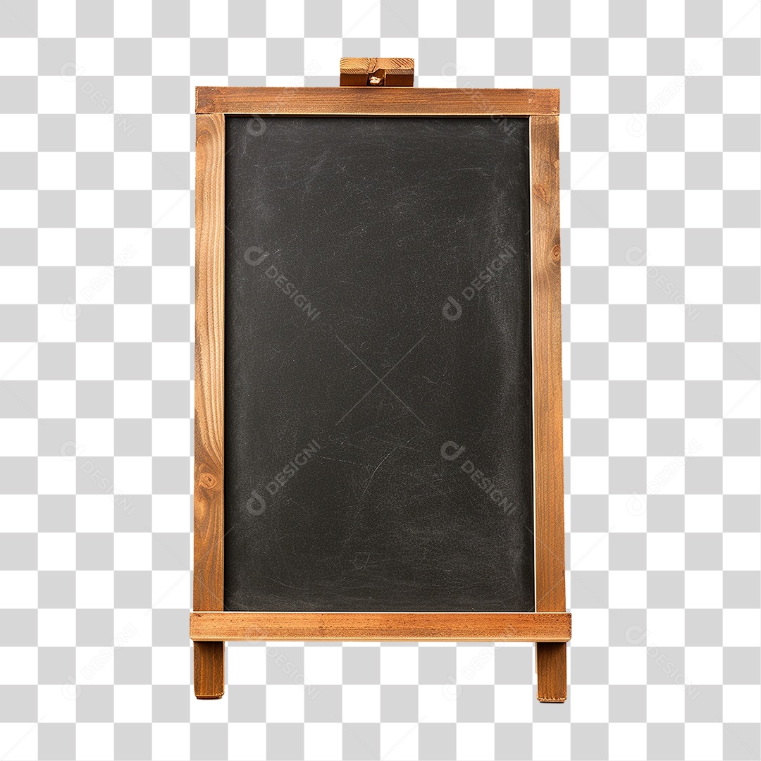 Quadro Negro Escola PNG Transparente