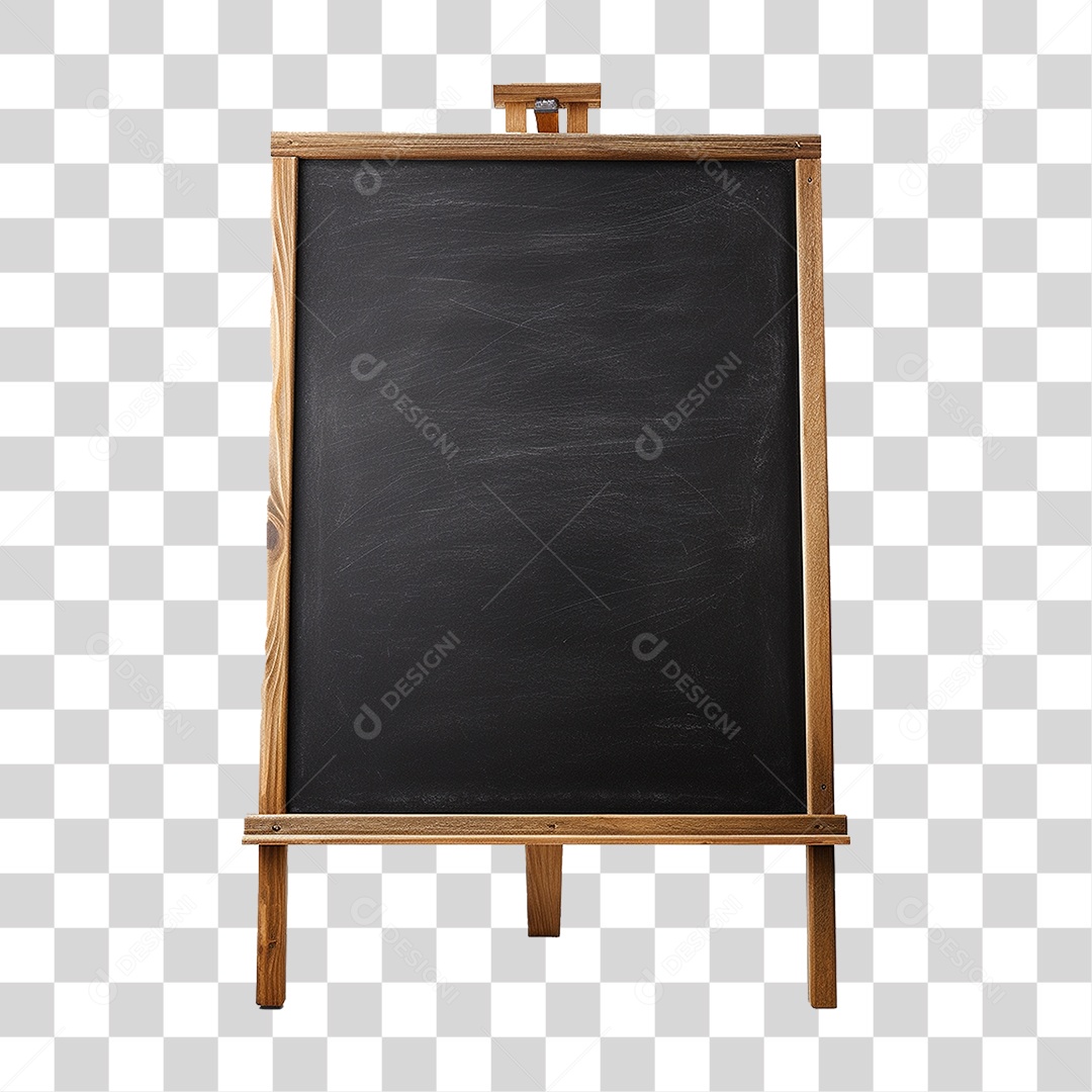 Quadro Negro Escola PNG Transparente