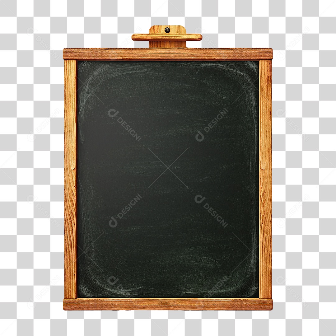 Quadro Negro Escola PNG Transparente