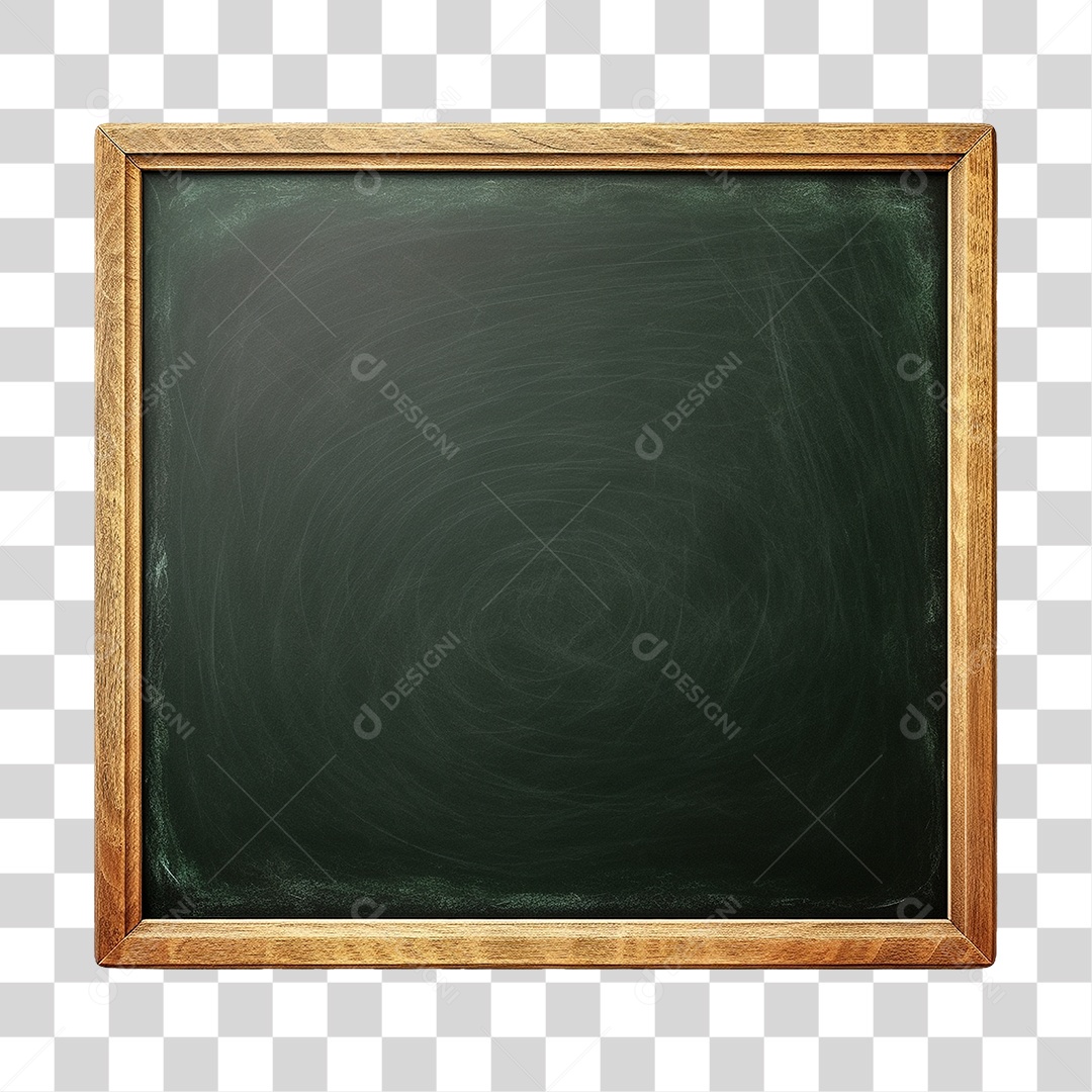 Quadro Negro Escola PNG Transparente