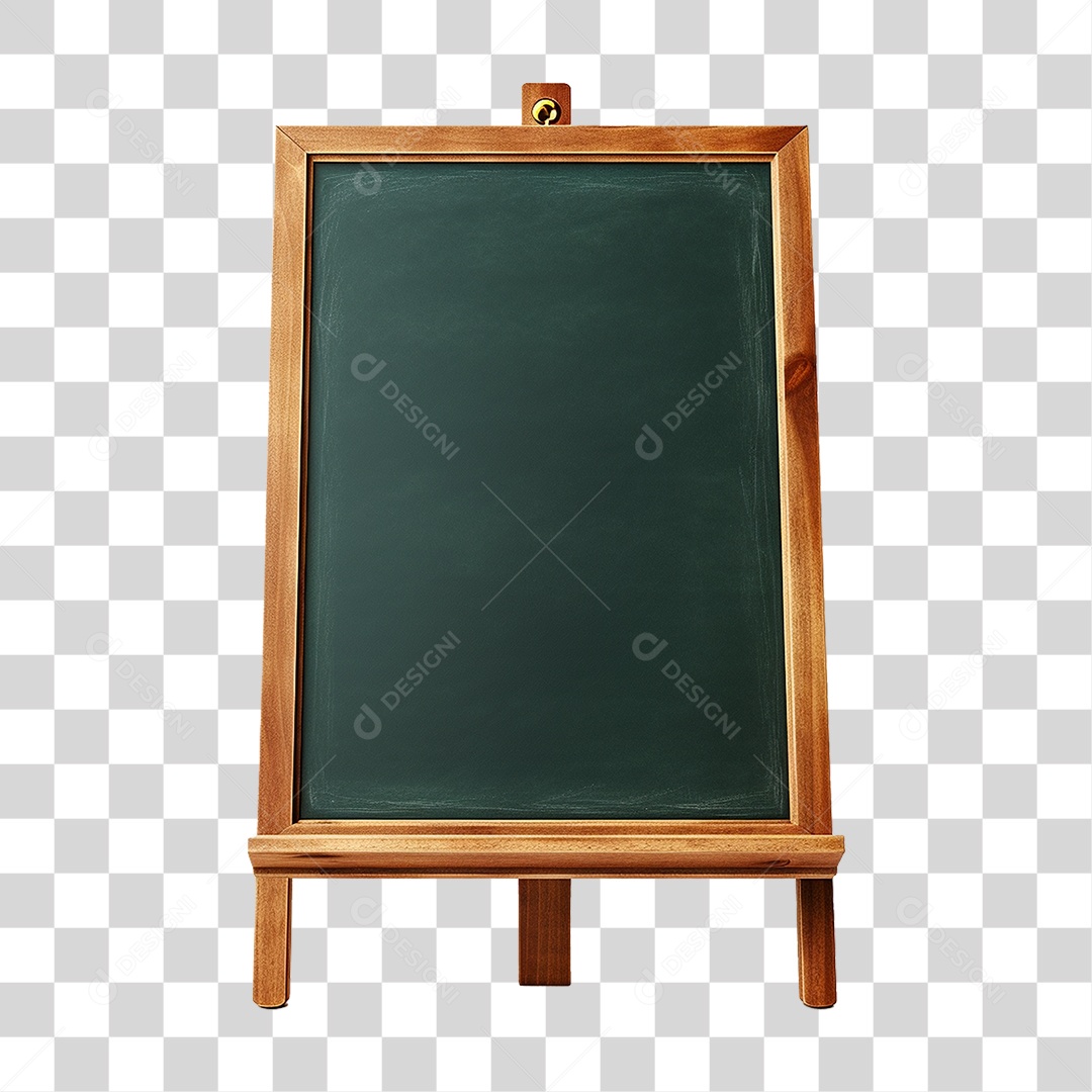 Quadro Negro Escola PNG Transparente