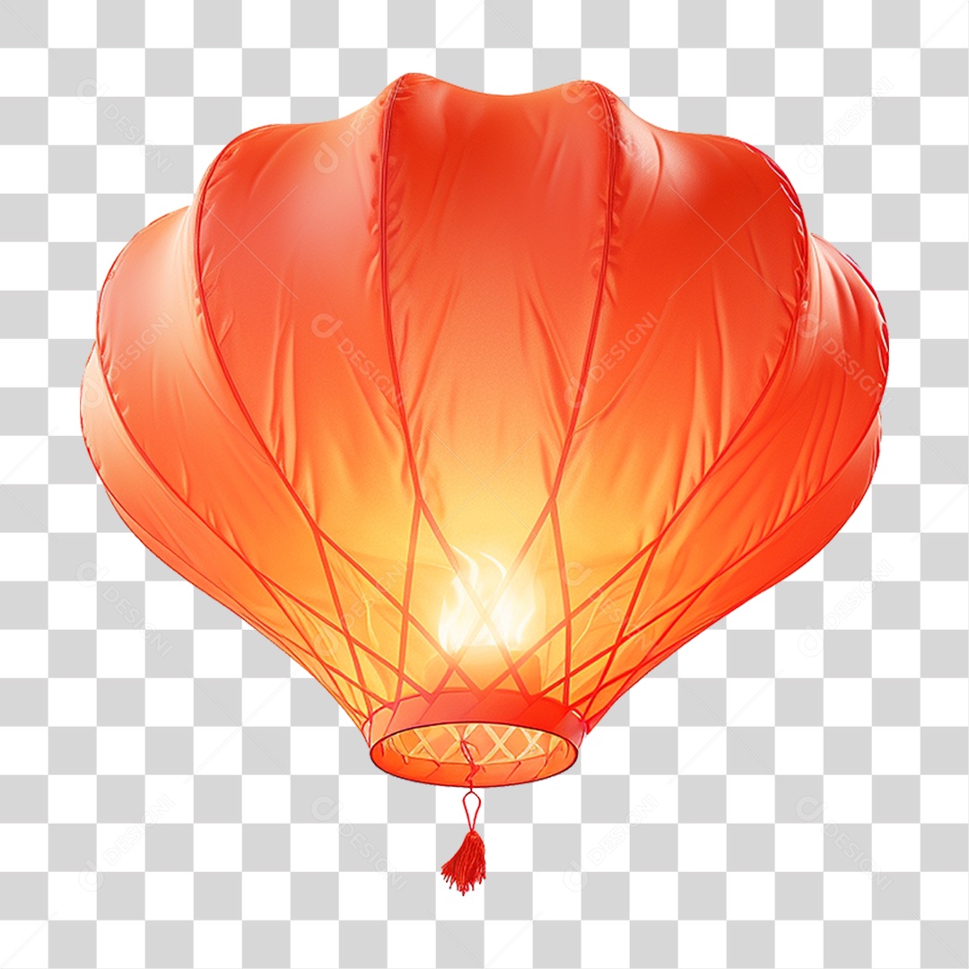 Transparent PNG Hot Air Balloon Lantern