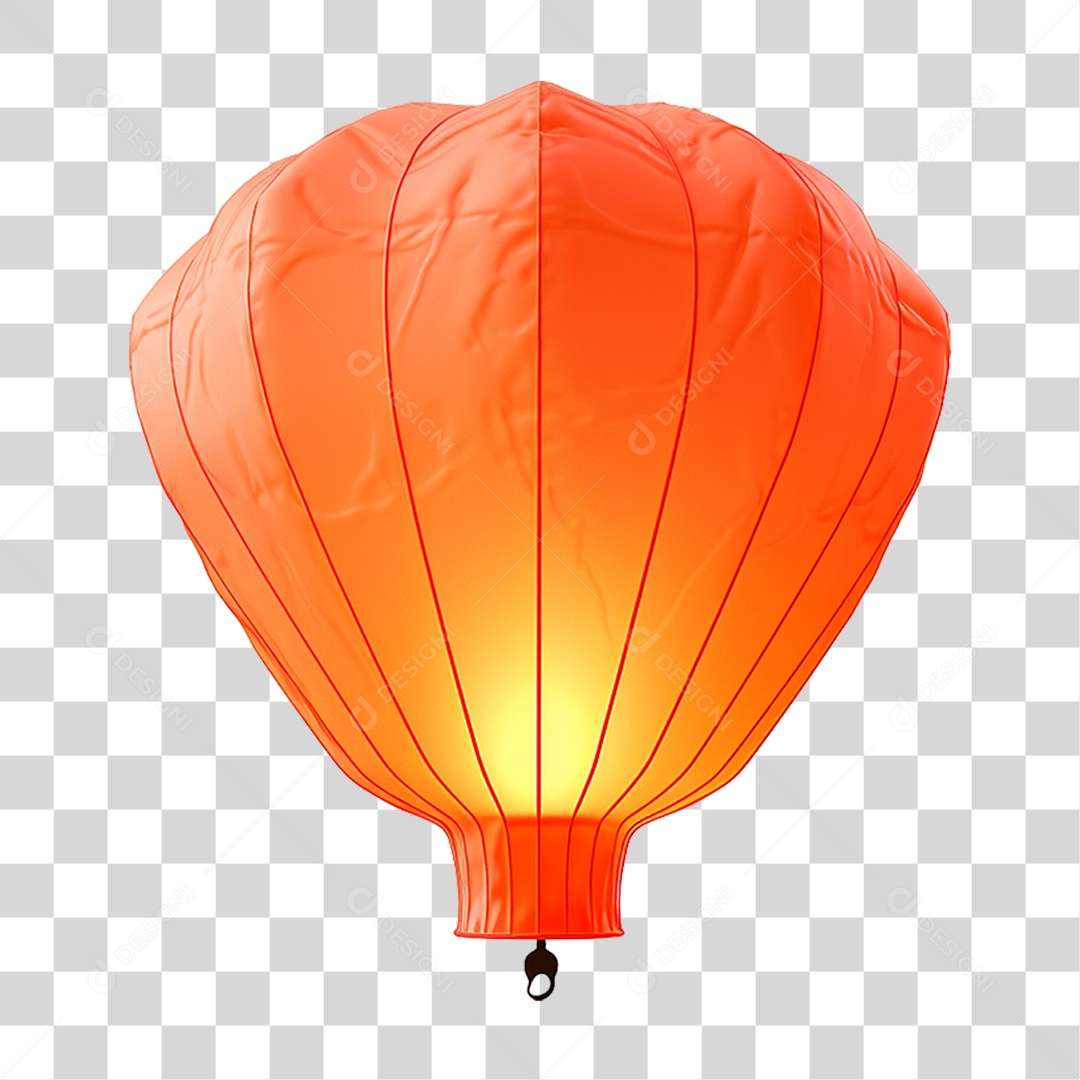 Lanterna de Ar Quente Balão PNG Transparente