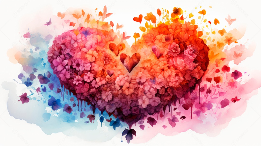 Mês e Dia do Orgulho LGBT, o amor conquista todo o dia 28 de junho. IA generativa.