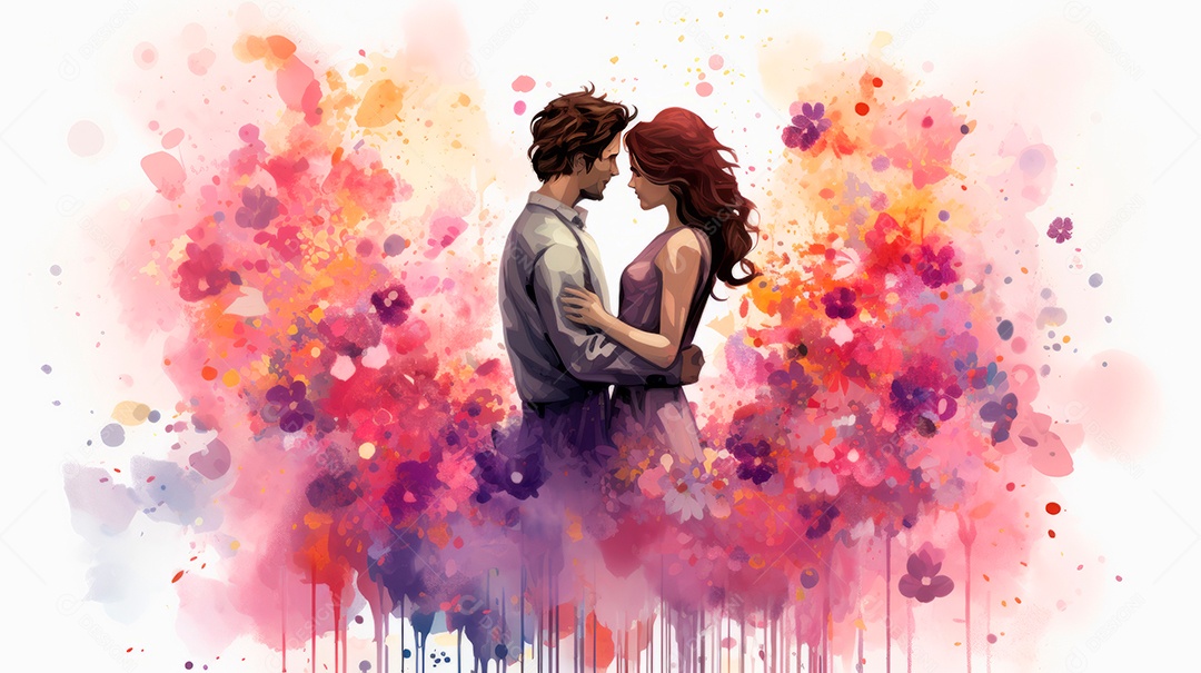 Mês e Dia do Orgulho LGBT, o amor conquista todo o dia 28 de junho. IA generativa.