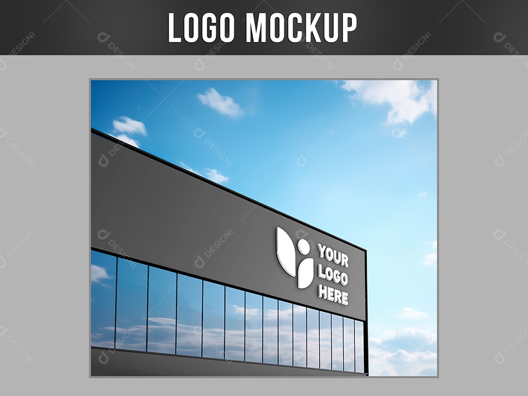 Editable PSD Logo Mockup