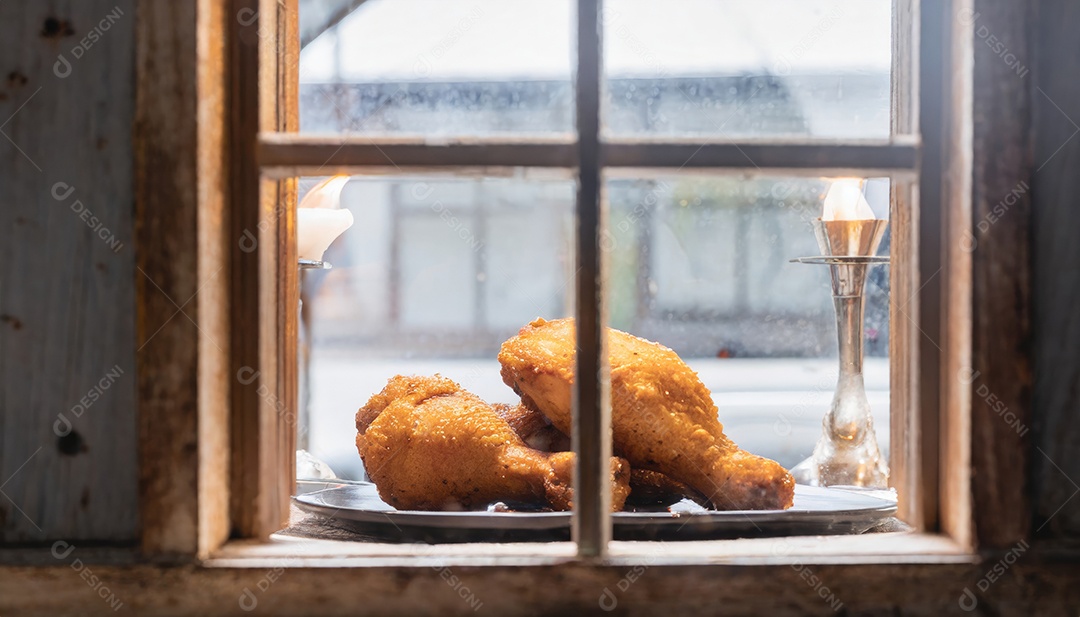 Frango à milanesa frito