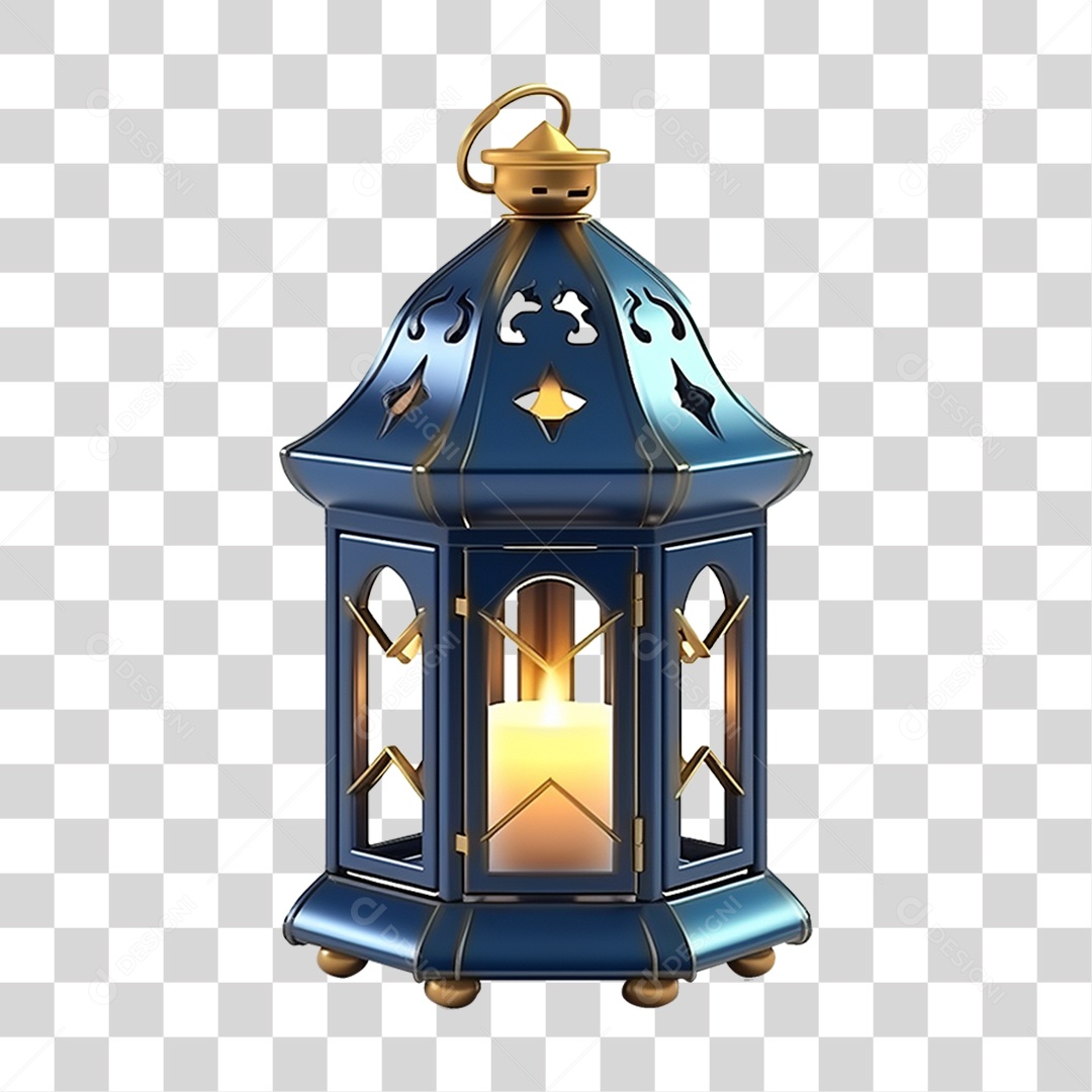 Lanterna Islâmica PNG Transparente