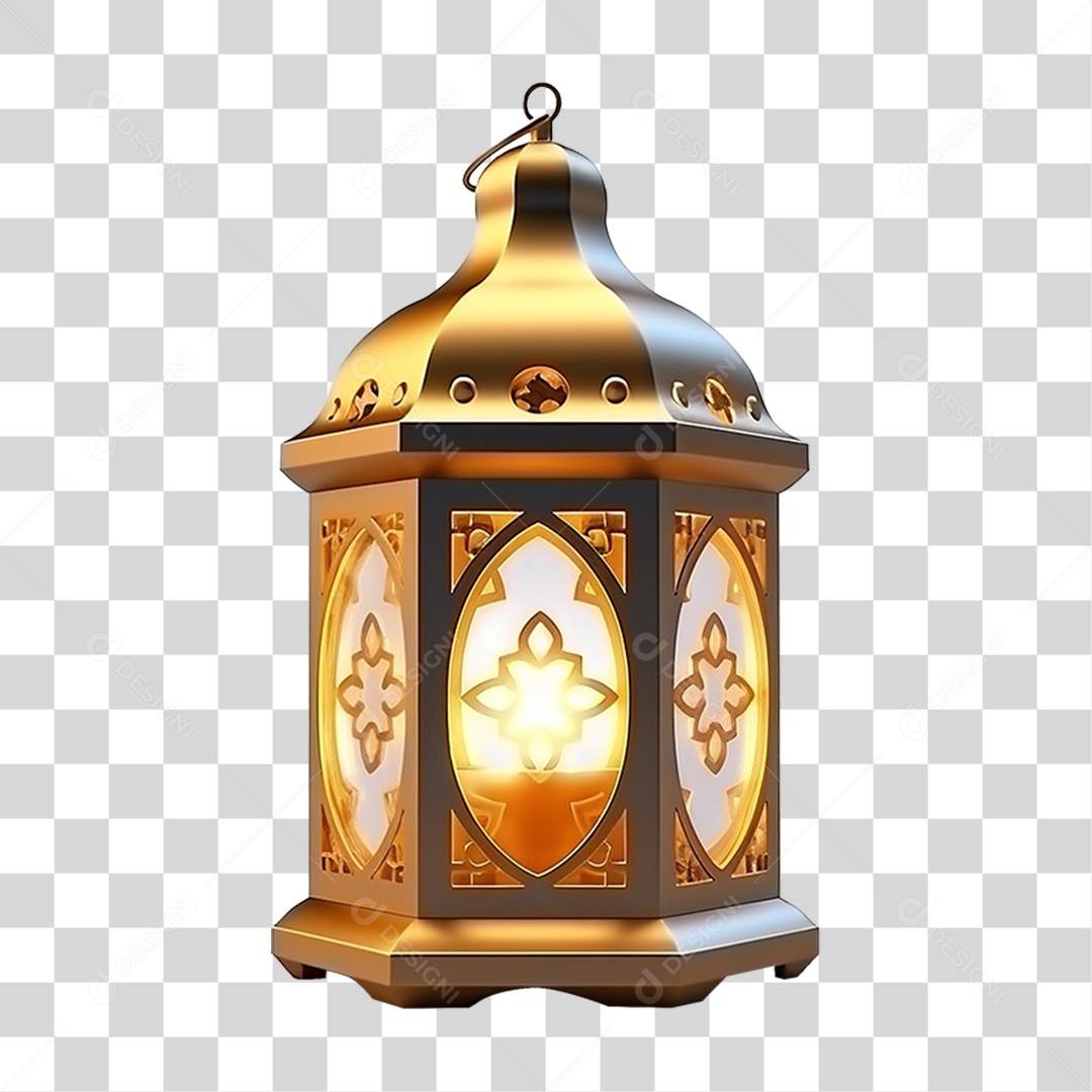 Lanterna Islâmica PNG Transparente
