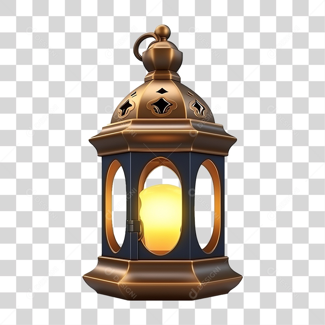 Lanterna Islâmica PNG Transparente