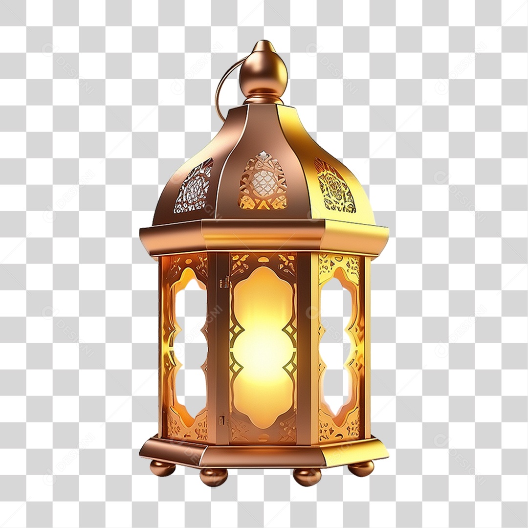 Lanterna Islâmica PNG Transparente