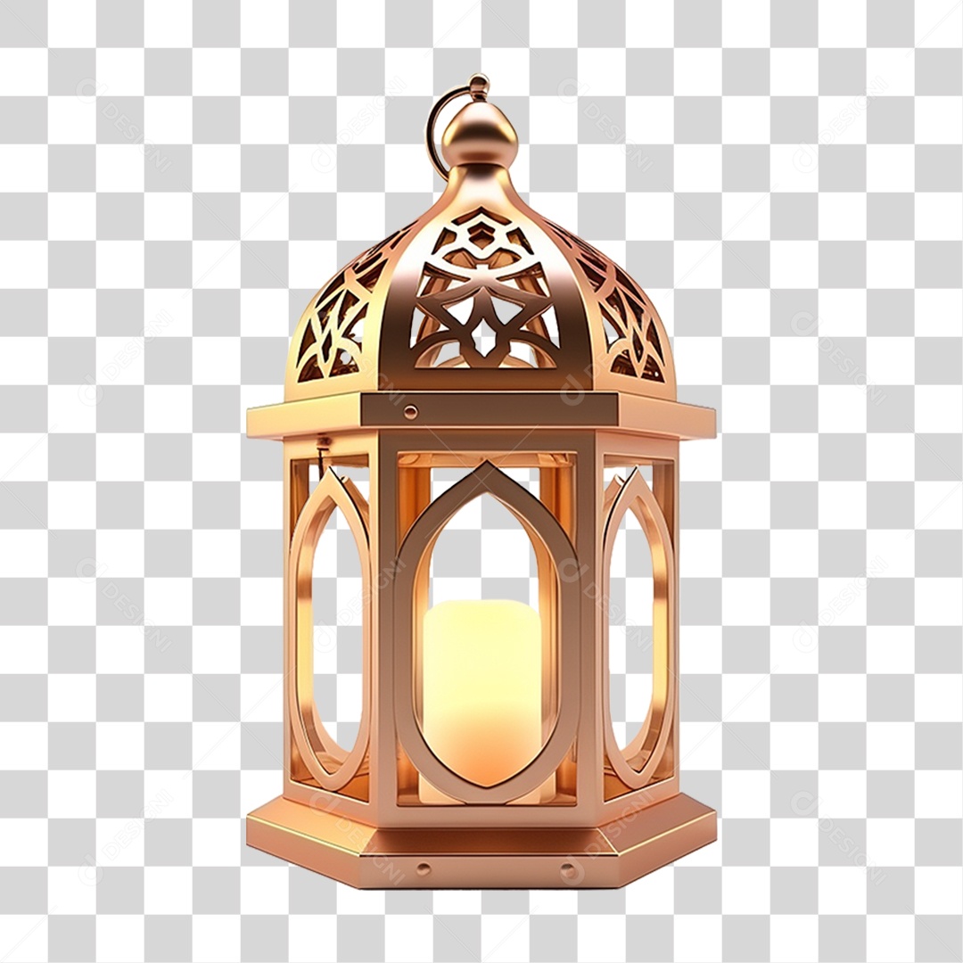 Lanterna Islâmica PNG Transparente