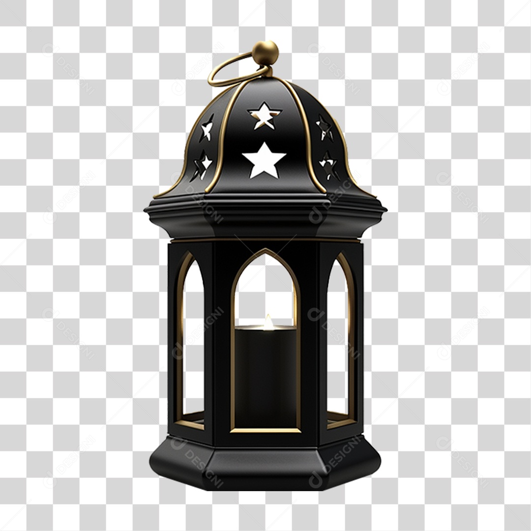 Lanterna Islâmica PNG Transparente