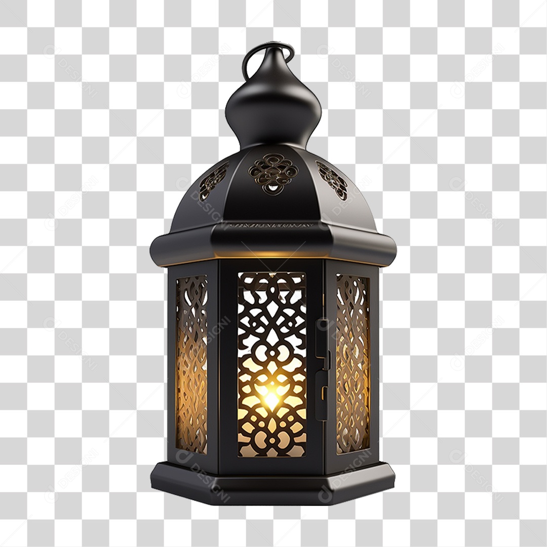 Lanterna Islâmica PNG Transparente