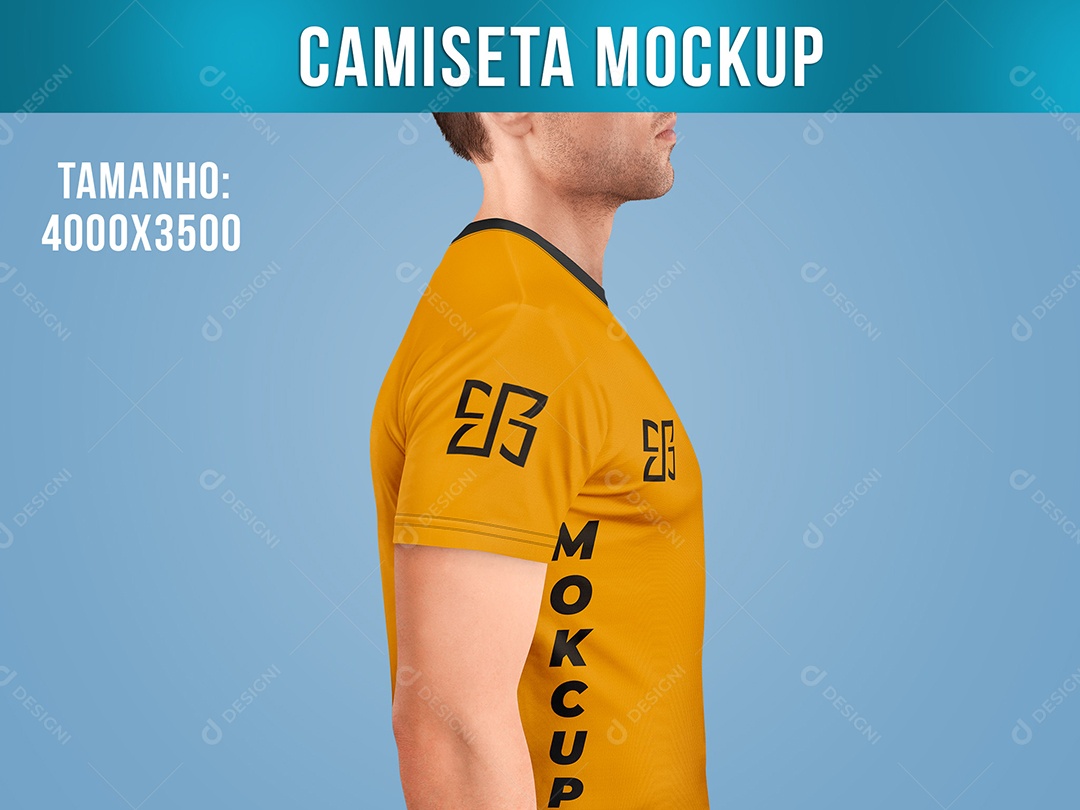 Camiseta Mockup PSD Editável