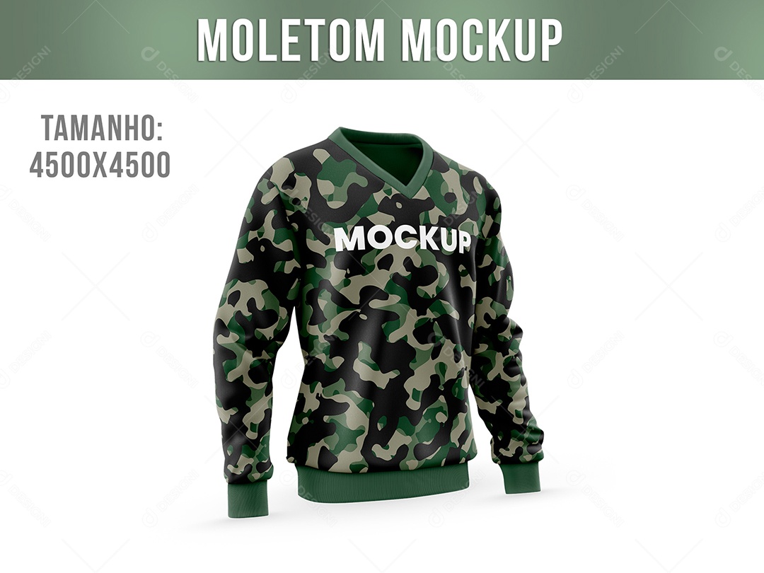 Moletom Mockup PSD Editável