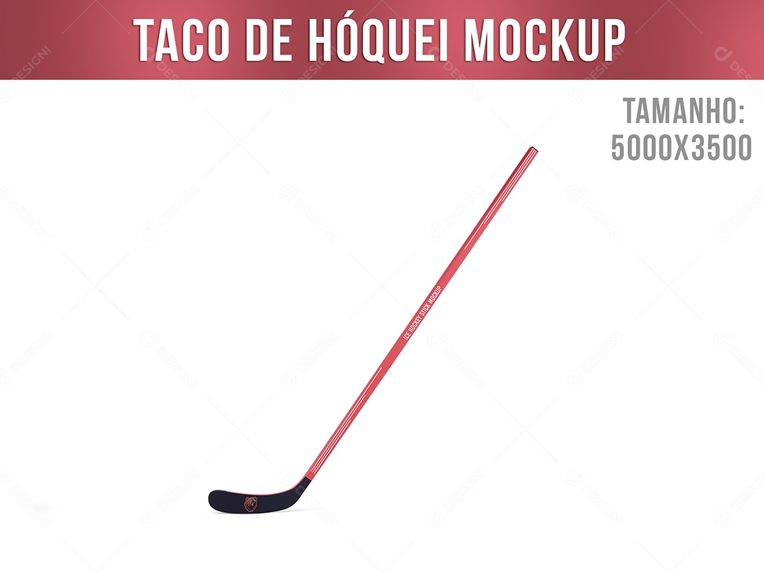 Taco De Hóquei Mockup PSD Editável