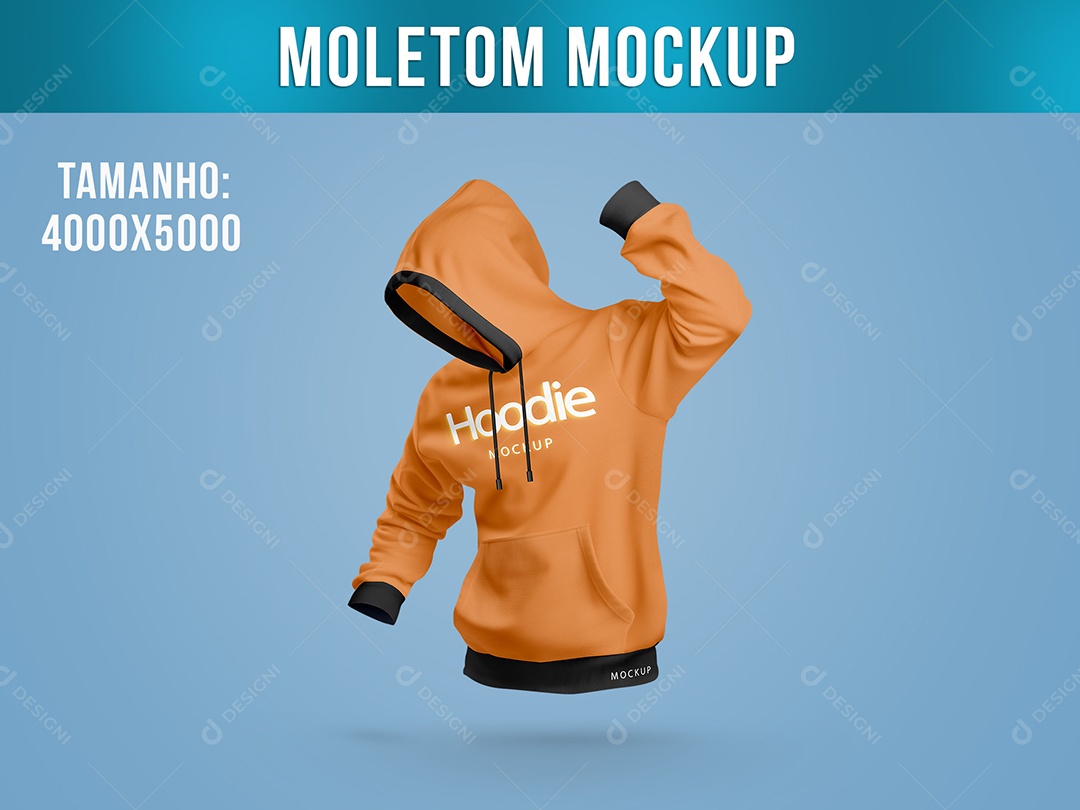 Moletom Mockup PSD Editável