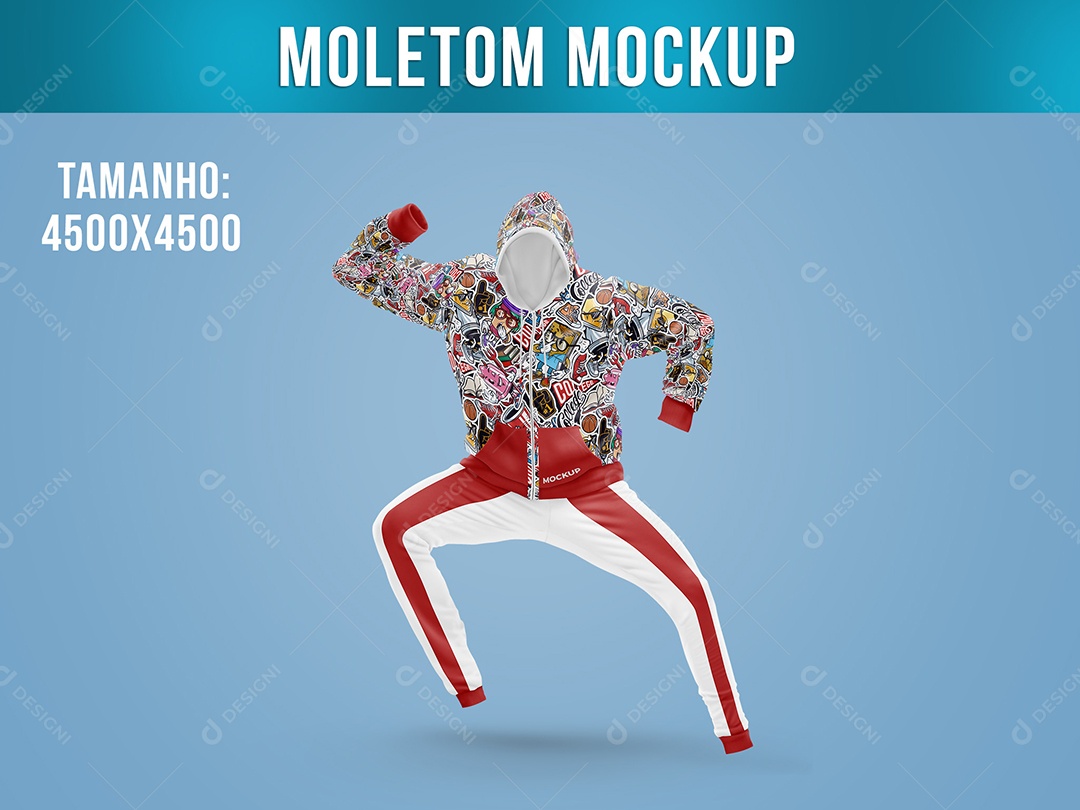 Moletom Mockup PSD Editável