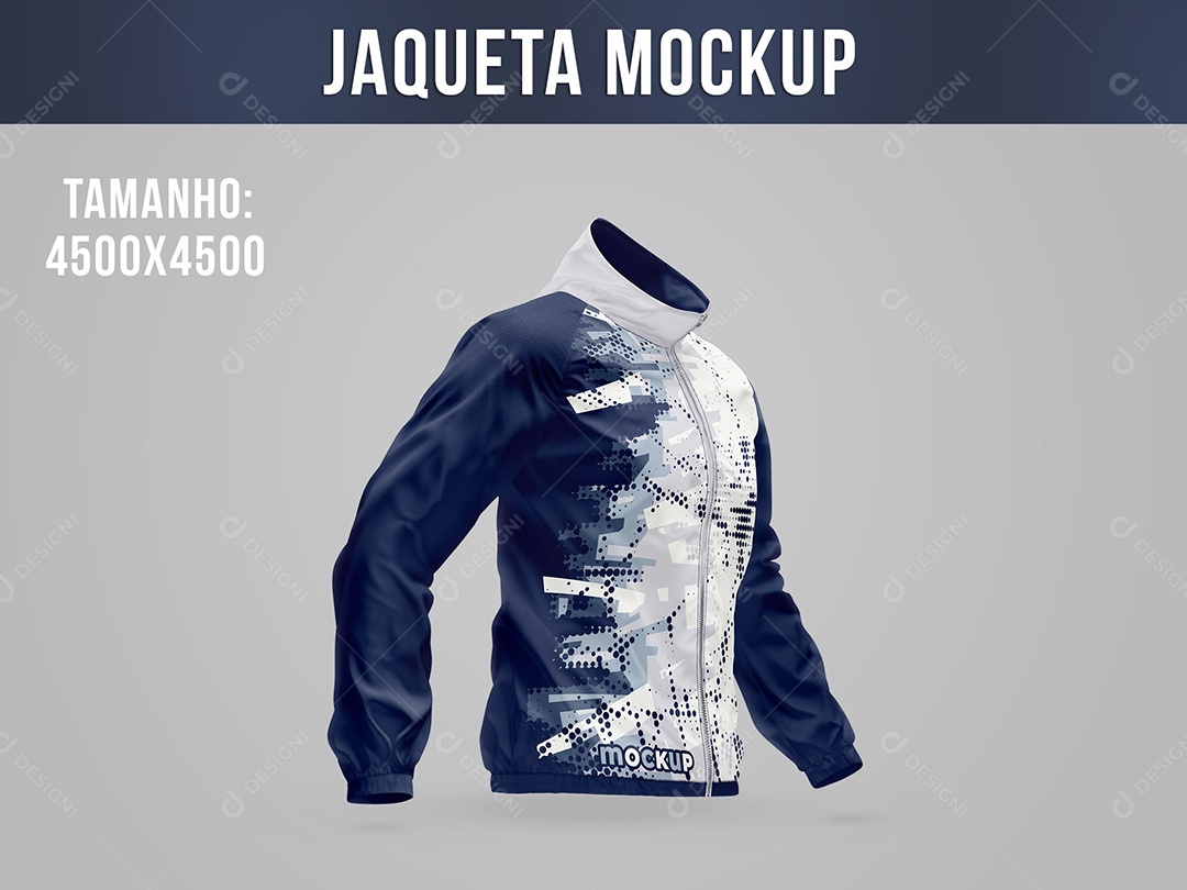 Jaqueta Mockup PSD Editável