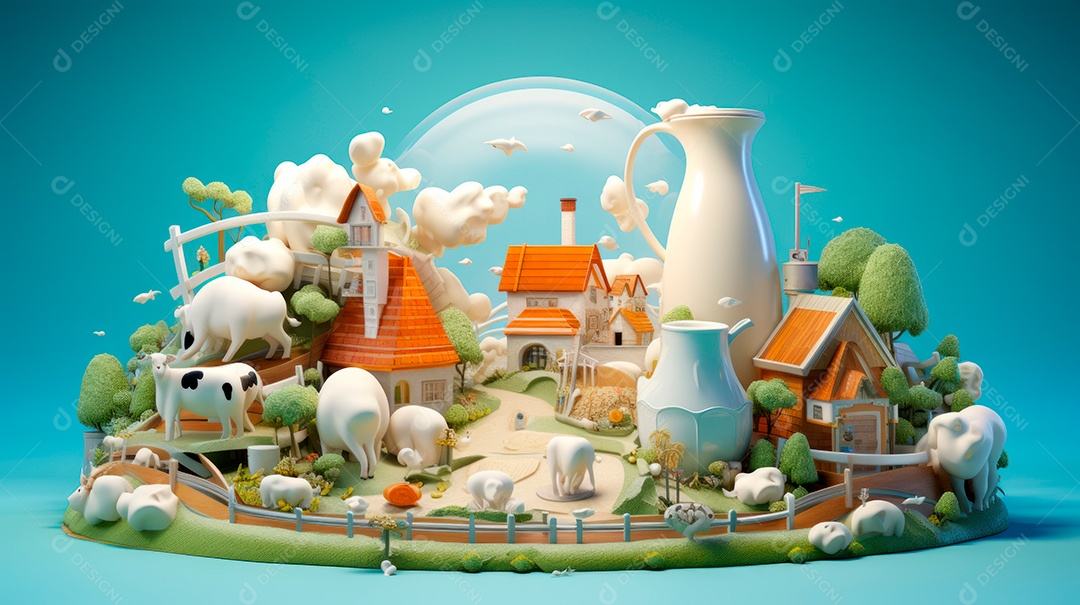 Dia Mundial do Leite, 1º de junho IA generativa.