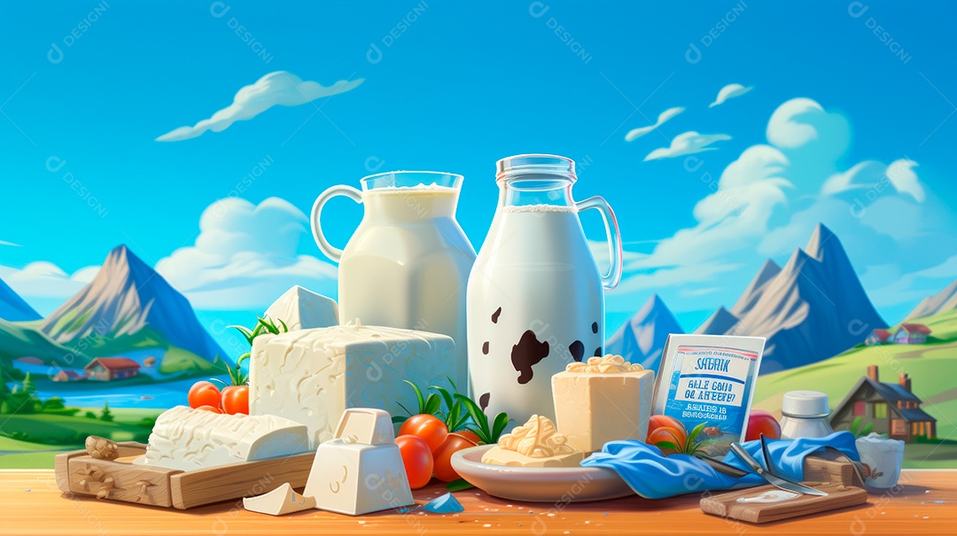 Dia Mundial do Leite, 1º de junho IA generativa.